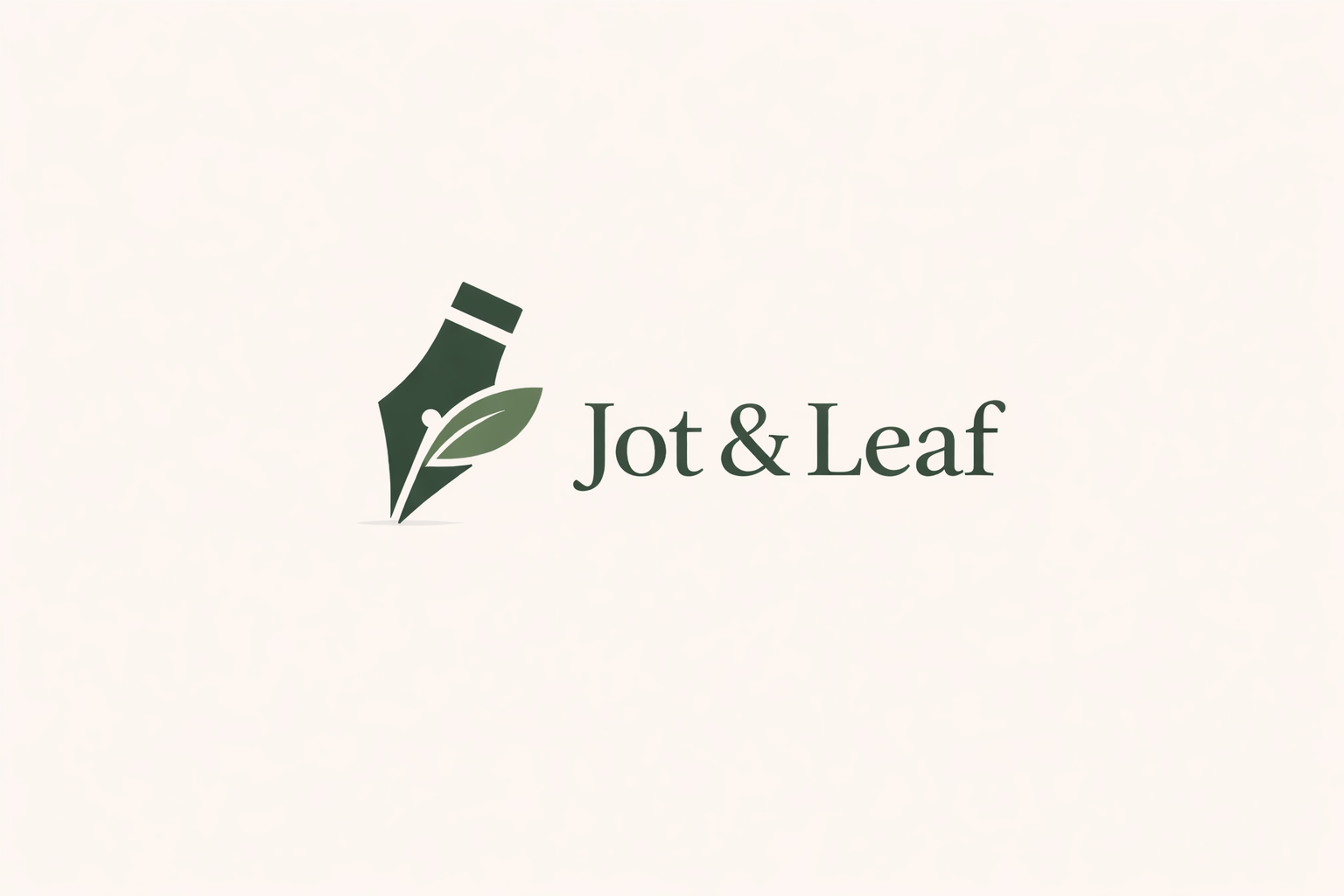 Jot & Leaf logo